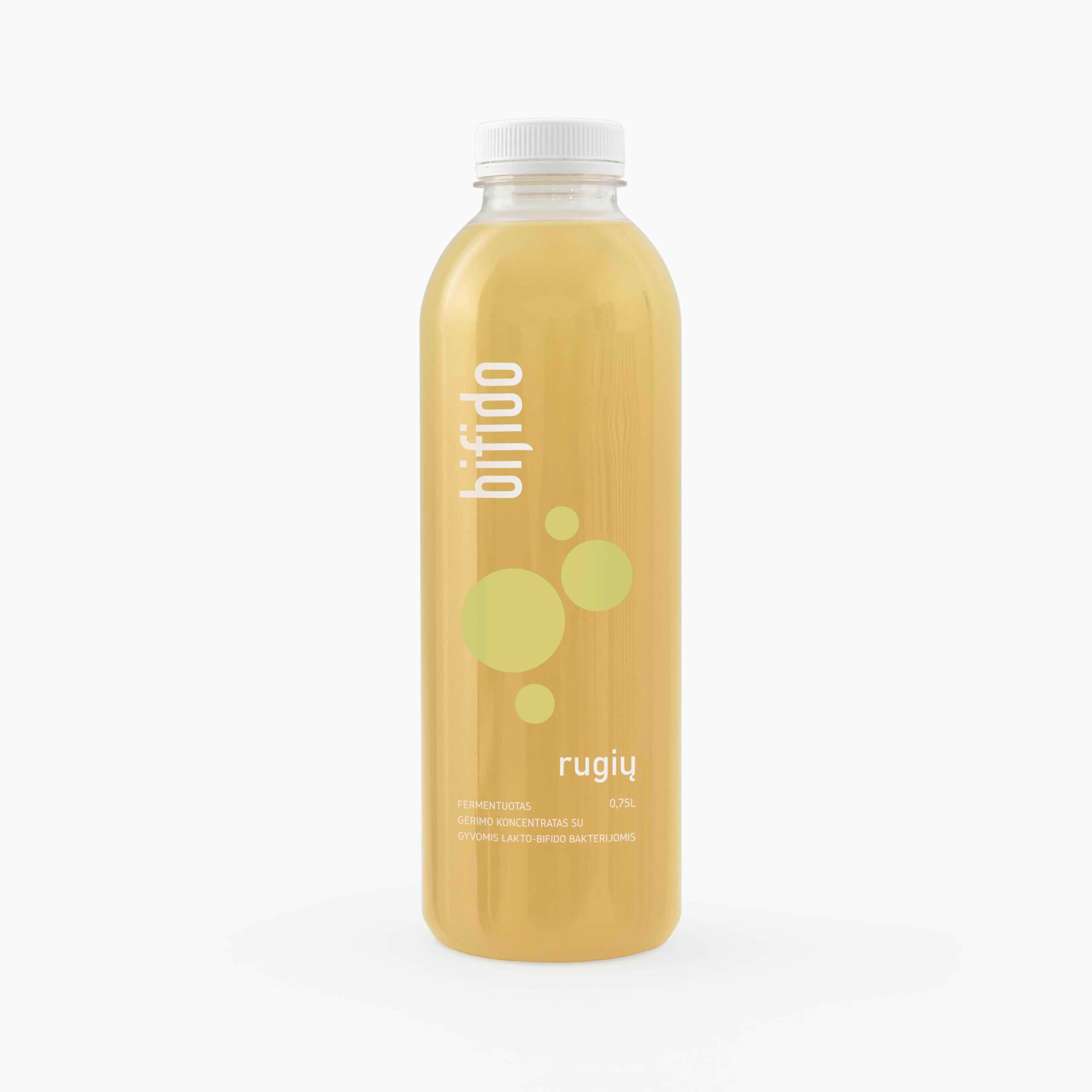 RUGIŲ fermentuotas probiotinis gėrimo koncentratas 0,75L